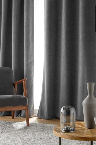 Rideau Olympe - Anthracite - 140 x 260 cm
