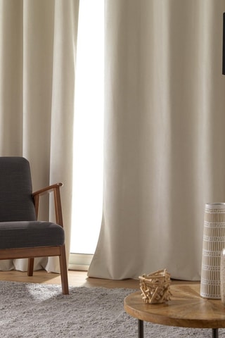 Rideau Olympe - Ecru - 140 x 260 cm