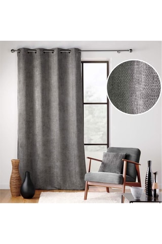 Rideau Leo - Anthracite - 140 x 260 cm