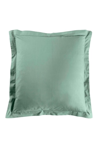 Taie d'oreiller en coton 57 fils/cm² Lina - Sauge