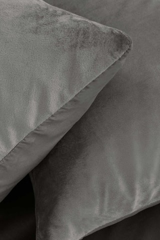 Parure de couette Velina - Anthracite