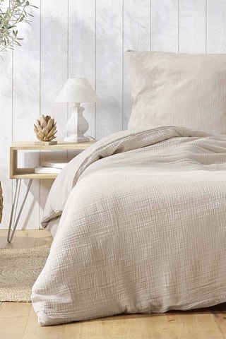 Parure de couette Angelia - Sable