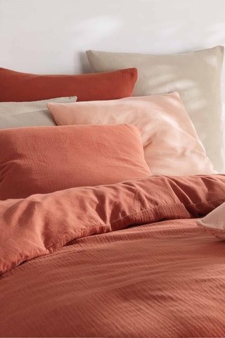 Parure de couette 112 fils/cm² Angelia - Rose