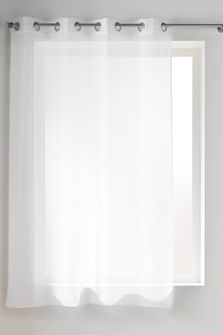 Voilage Lissea - Blanc - 140 x 180 cm