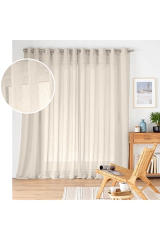 Voilage Carlin - Beige - 400 x 240 cm