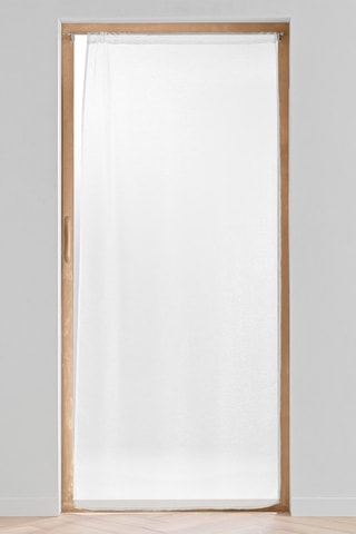 Voilage Lissea - Blanc - 90 x 200 cm