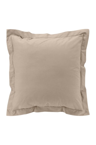Taie d'oreiller en percale de coton 78 fils/cm² Percaline - Sable