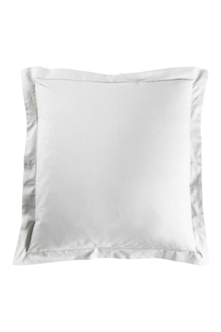 Taie d'oreiller en coton 57 fils/cm² Lina - Blanc