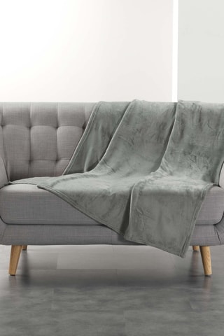 Manta Flanou - Cinzento - 125 x 150 cm