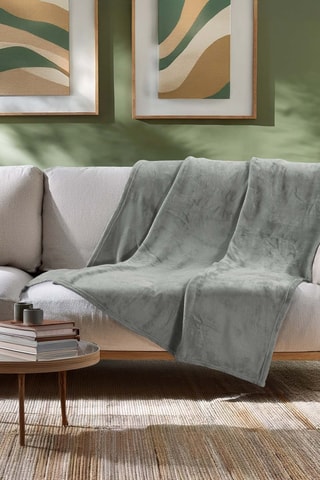 Manta Flanou - Cinzento - 125 x 150 cm