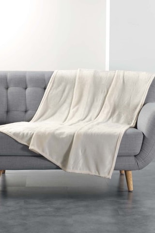 Manta Flanou Natural - 125 x 150 cm