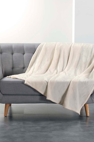 Manta Flanou - Natural - 180 x 220 cm