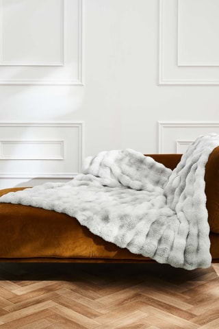 Plaid Mounty - Gris - 125 x 150 cm