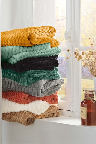 Manta Mini Frosty - Cedro - 125 x 150 cm