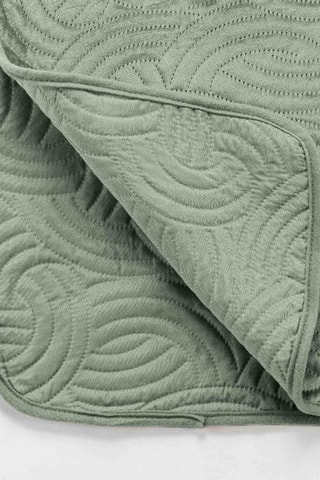 Ensemble couvre-lit Solange - Vert