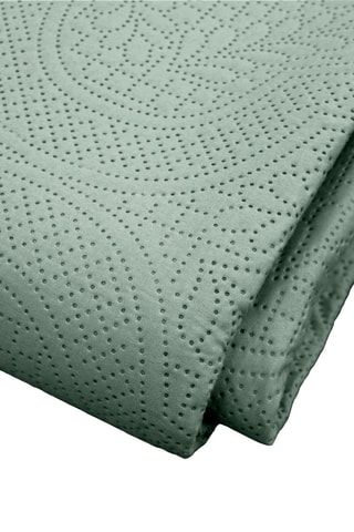 Ensemble couvre-lit Romane - Vert