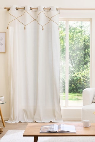 Coussin Lacia - 45 x 45 cm - Beige