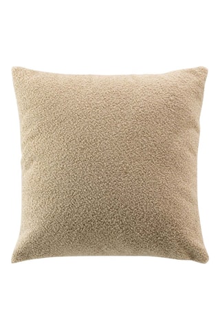 Coussin déhoussable Wooly - Beige - 45 x 45 cm