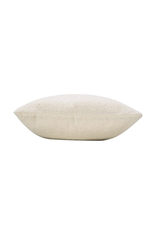 Coussin déhoussable Wooly - Naturel - 45 x 45 cm