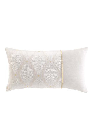 Coussin Maho - Blanc - 30 x 50 cm 