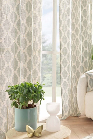 Coussin Maho - Sauge - 30 x 50 cm