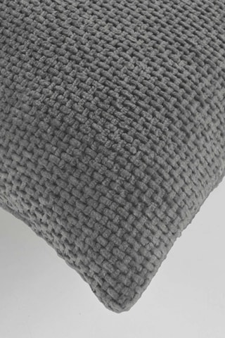 Coussin Leo - Anthracite - 45 x 45 cm