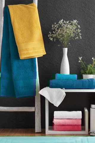 Drap de bain Tendresse - Anthracite - 90 x 150 cm