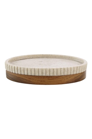 Porte-savon Niagara - Beige et naturel