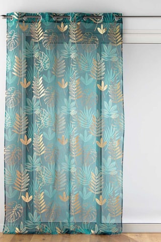 2 x Voilage Ornella - Vert - 140 x 240 cm