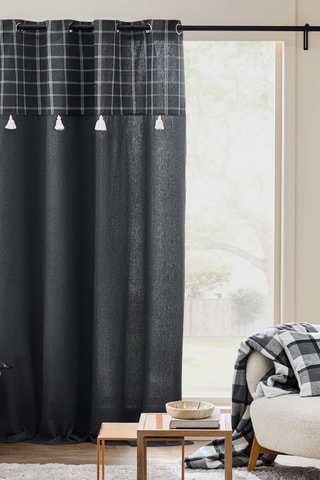 2 x Rideau Everest - Anthracite - 140 x 240 cm