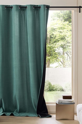 2 x Rideau Madison - Sauge - 140 x 260 cm