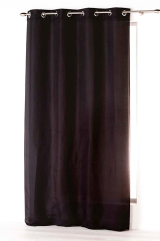 2 x rideau Absolu - Noir - 140 x 260 cm