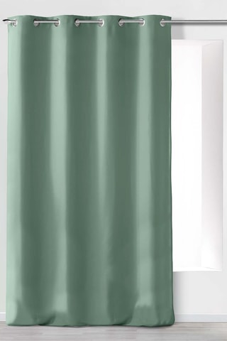 2 x rideau Absolu - Sauge - 140 x 260 cm