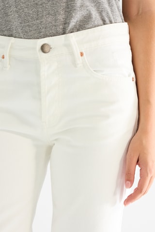 7/8 Jeans Hoge Taille - Wit