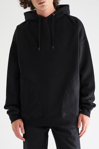 Sweater met Capuchon - Zwart