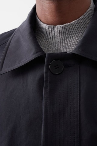 Biologisch Katoenen Jas - Marineblauw