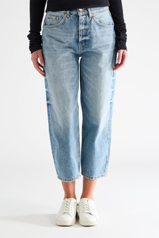 Biologisch Katoenen 7/8 Chino Jeans - Blauw