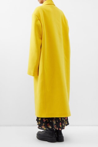 Wollen Jas - Geel