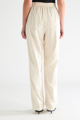 Broek Hoge Taille - Ivoorkleurig