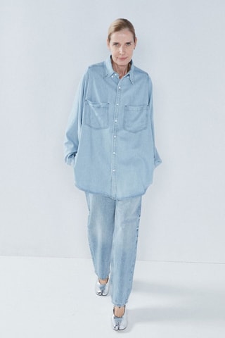 Blouse - Indigoblauw