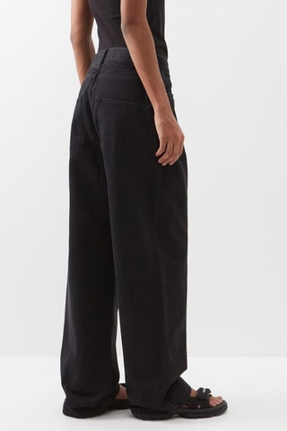 Biologisch Katoenen Jeans Baggy - Zwart