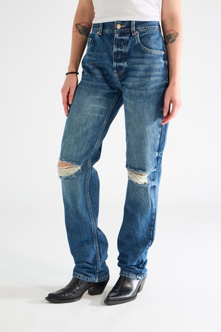 Biologisch Katoenen Jeans - Blauw