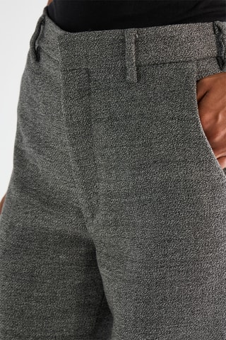 Wollen Broek Hoge Taille - Zwart