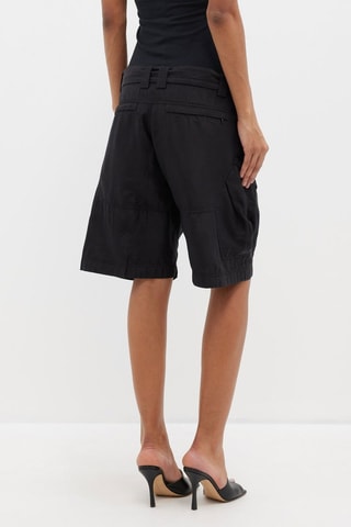 Zijden Short - Zwart