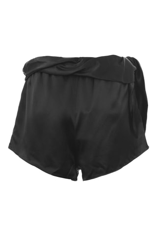 Zijden Short - Zwart