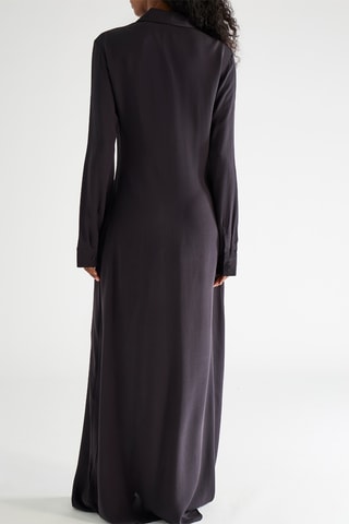 Biologisch Katoenen Blouse-jurk - Zwart