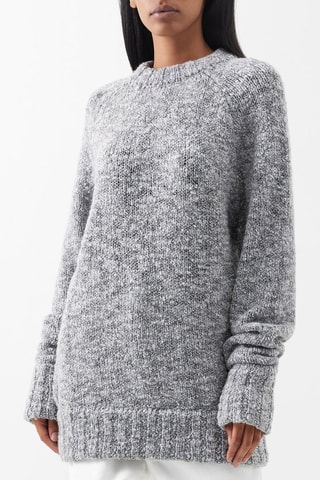 Wollen Trui - Gemêleerd Grijs