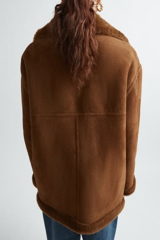 Lamsleren Jasje - Bruin