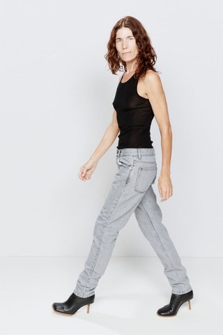 Biologisch Katoenen Jeans Skinny - Grijs