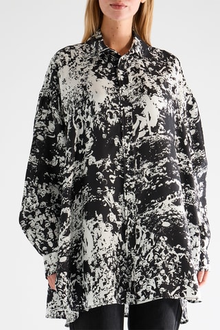 Zijden Tuniek - Zwart